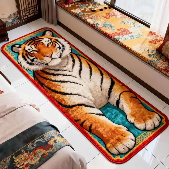 Panda-Themed Plush Area Rug