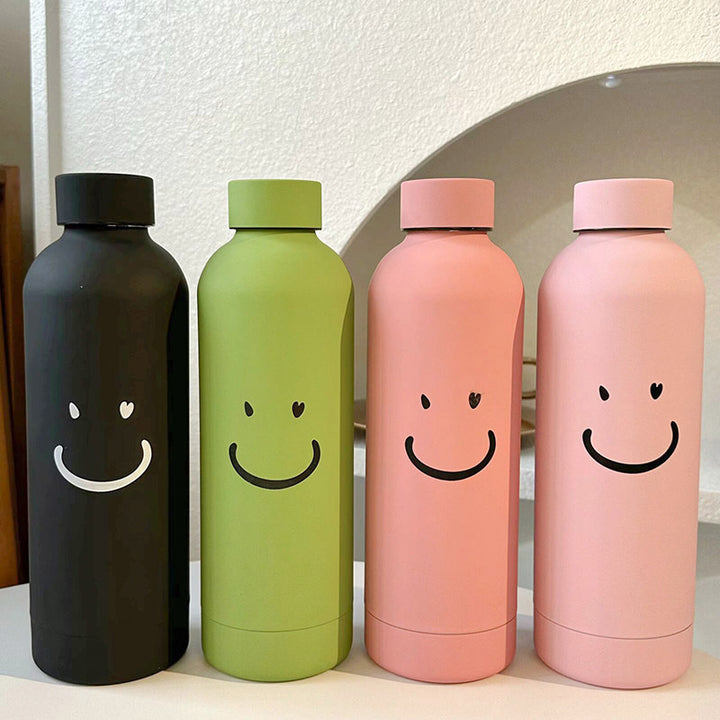 Women’s Insulated Bottle with Cheerful Smiley Design Stornfield