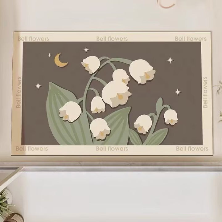 Charming Decorative Cloud-Shaped Floor Mat