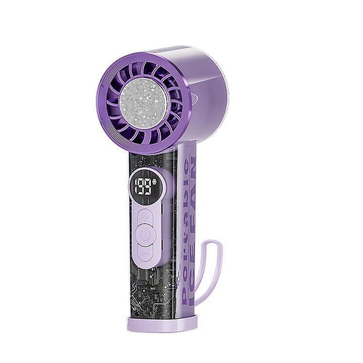 Unisex Portable Hand Fan with Digital Control Stornfield
