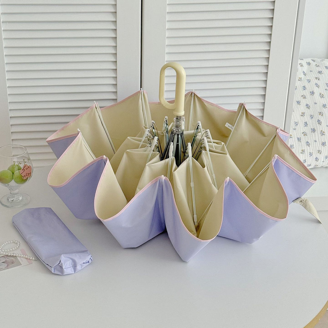 Women's Foldable Umbrella with Innovative Flower Shape Stornfield