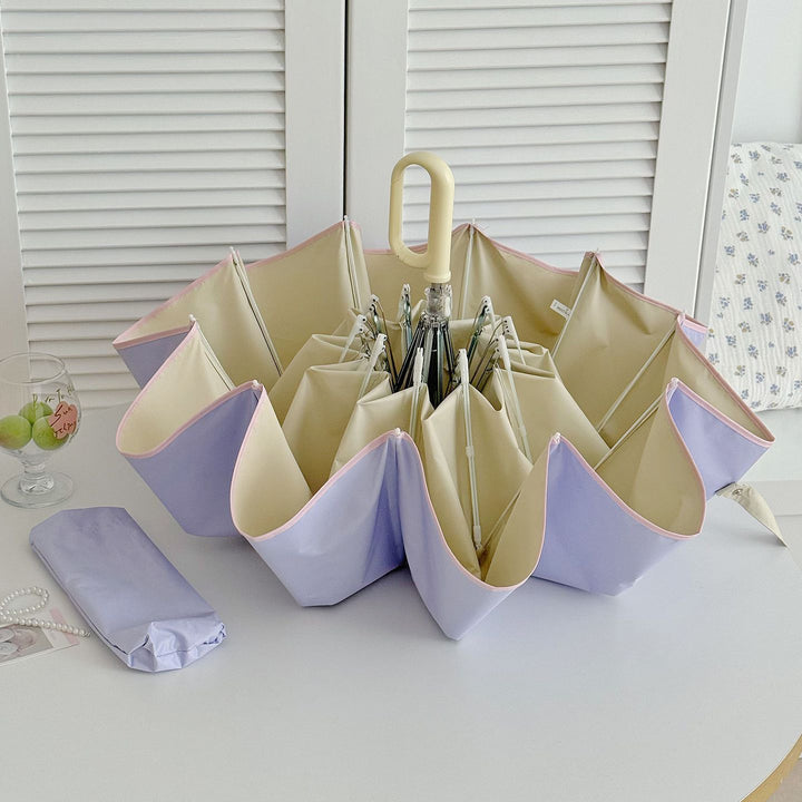 Women's Foldable Umbrella with Innovative Flower Shape Stornfield