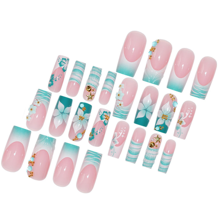 Floral Art Press-On Nails Stornfield