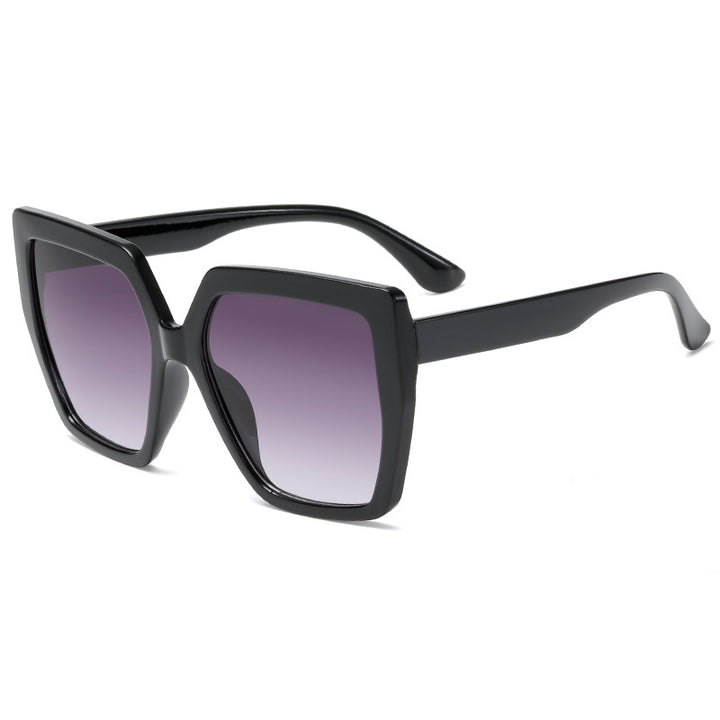Women’s fashionable transparent sunglasses with square lenses Stornfield
