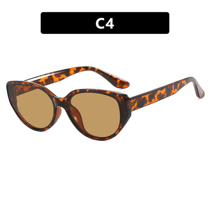 Ladies Cat-Eye Sunglasses with fashionable tortoiseshell pattern and UV protection Stornfield