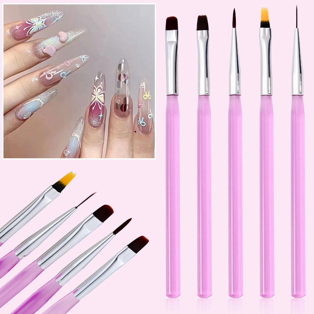 Professional Nail Art Detail Brush Set Stornfield