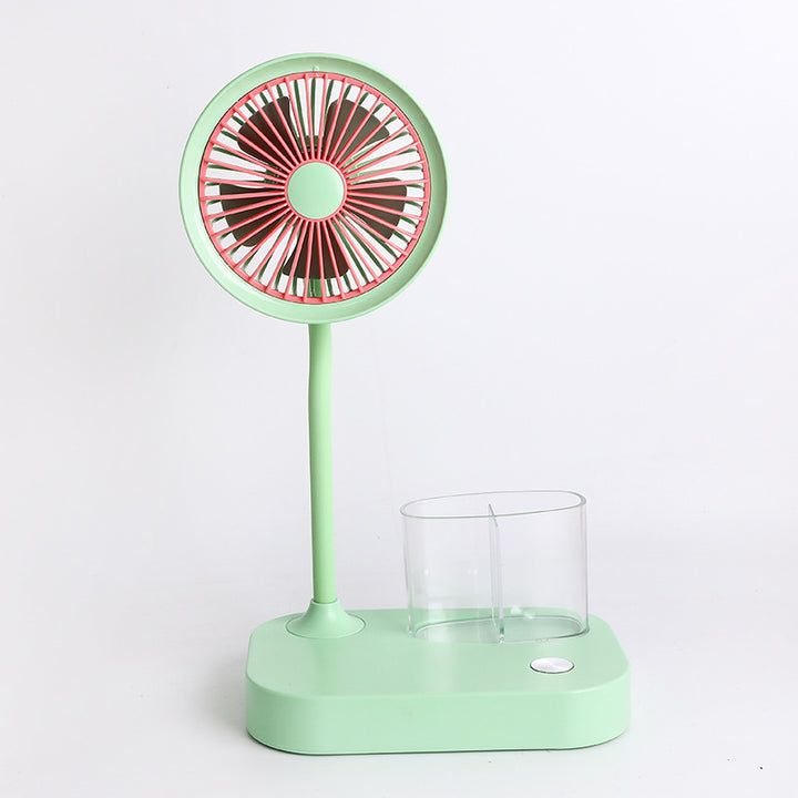 Ladies Portable Table Fan with Integrated Water Sprayer and Ergonomic Design Stornfield