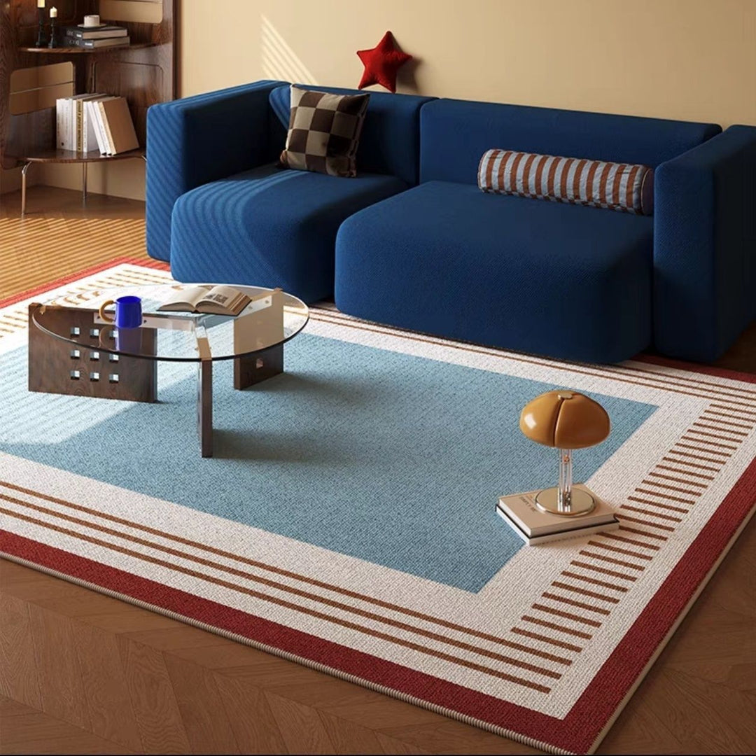 Checkered Pattern Area Rug Stornfield
