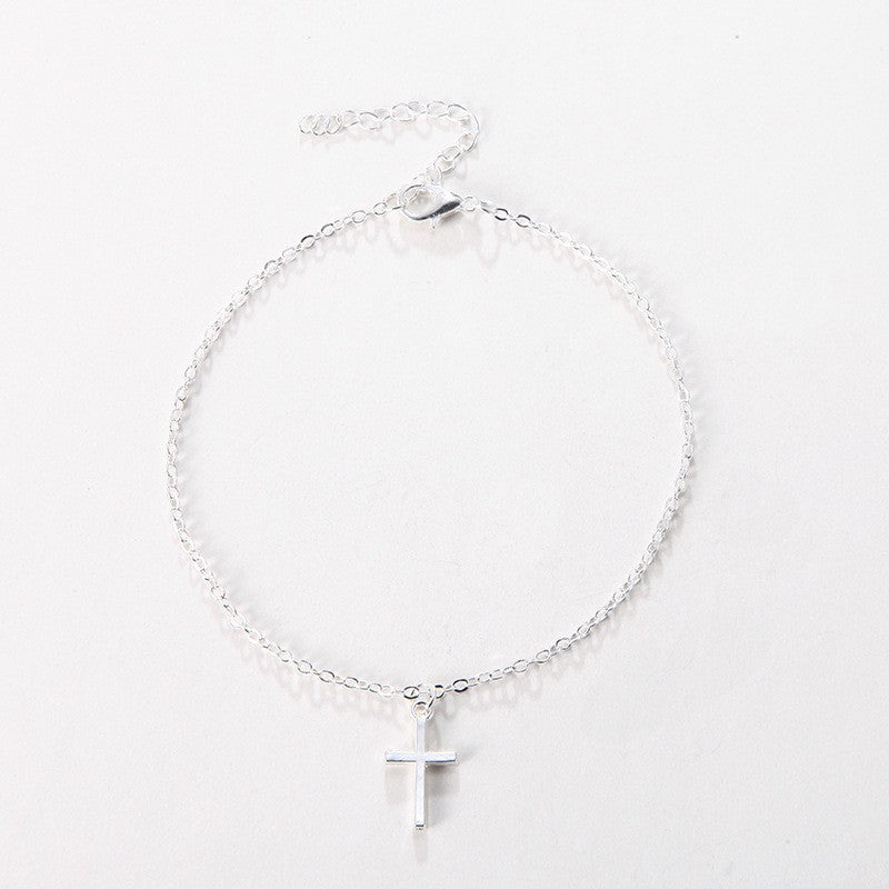 Delicate Cross Charm Bracelet Stornfield