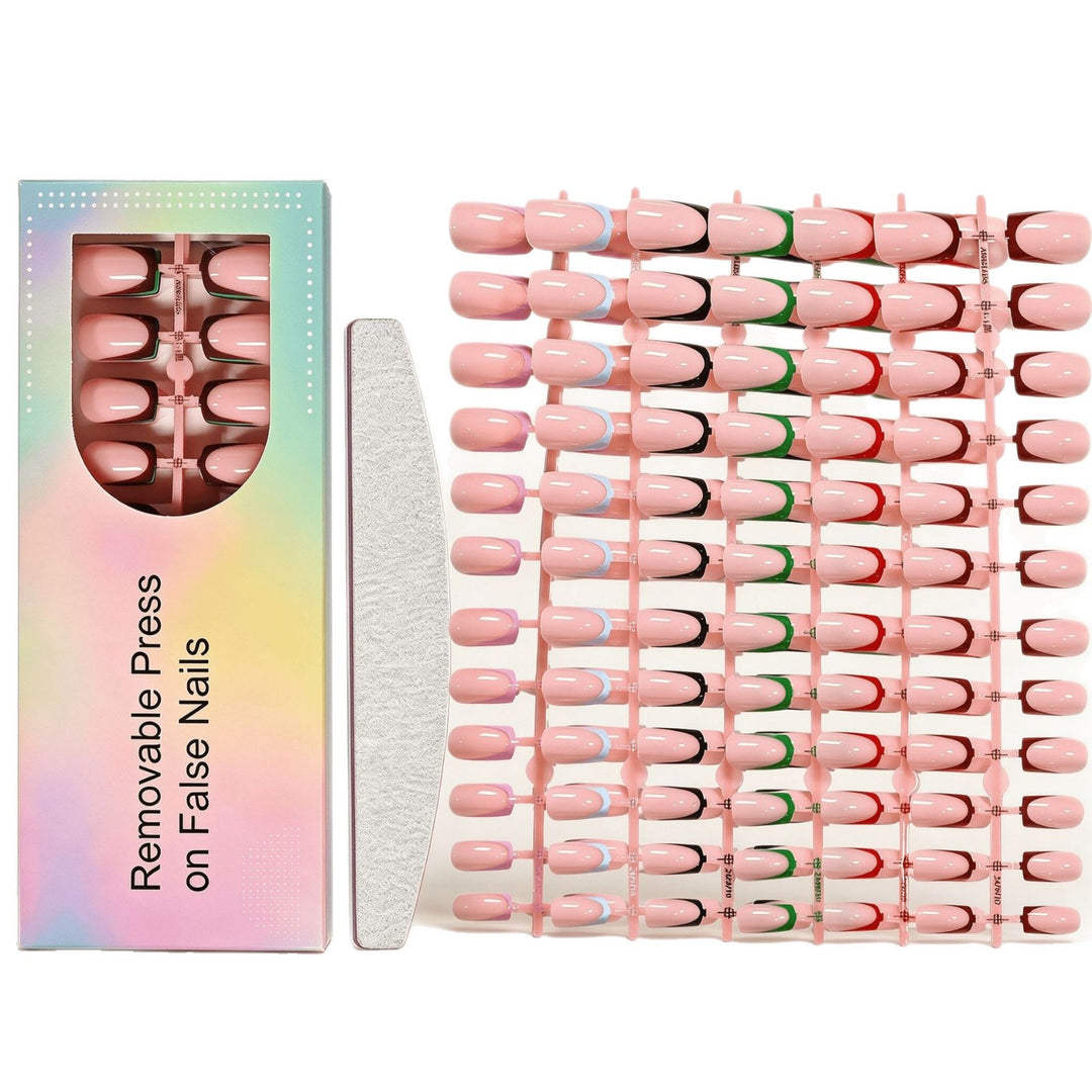 Removable Press-On False Nail Set Stornfield