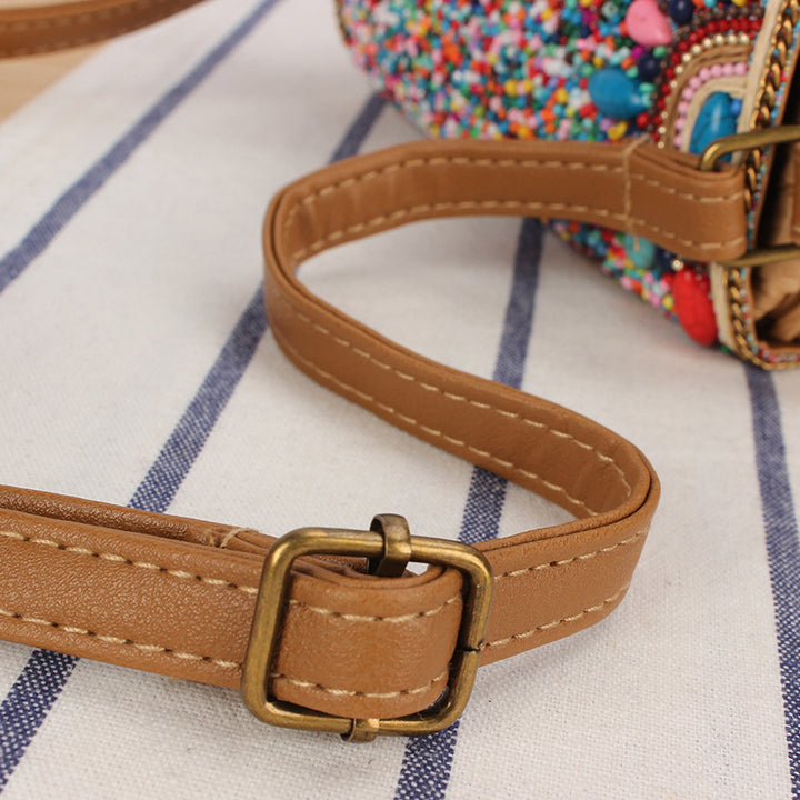 Trendy shoulder bag with playful design Stornfield