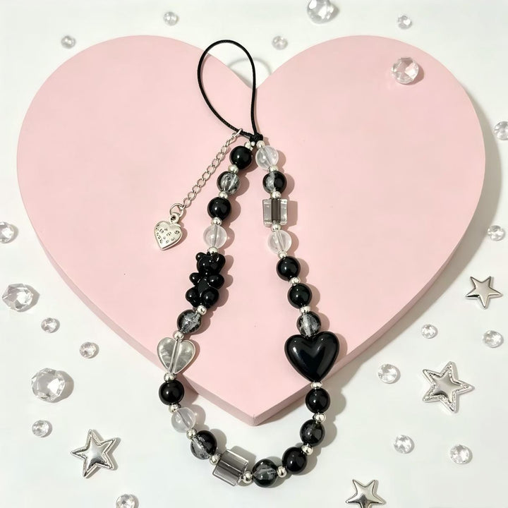 Heart-Themed Beaded Necklace Stornfield