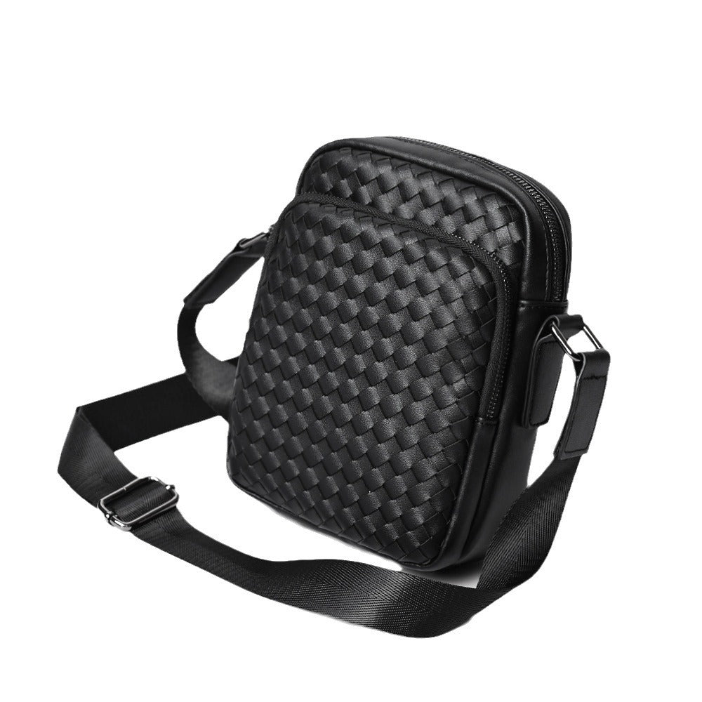 Practical Crossbody Bag with Woven Design Stornfield