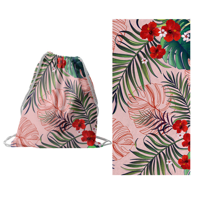 Multifunctional beach set with tote bag and towel Stornfield