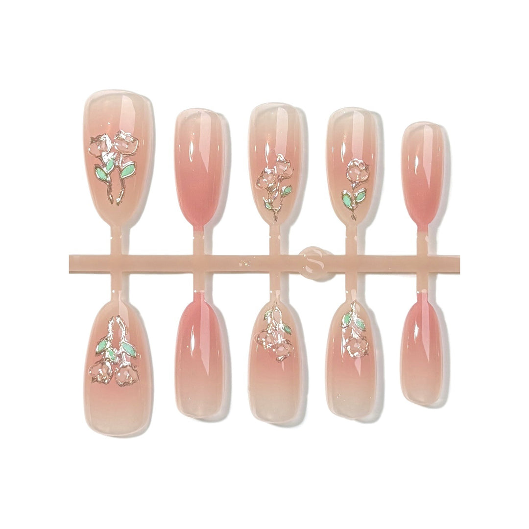 Decorative Artisan Press-On Nail Set