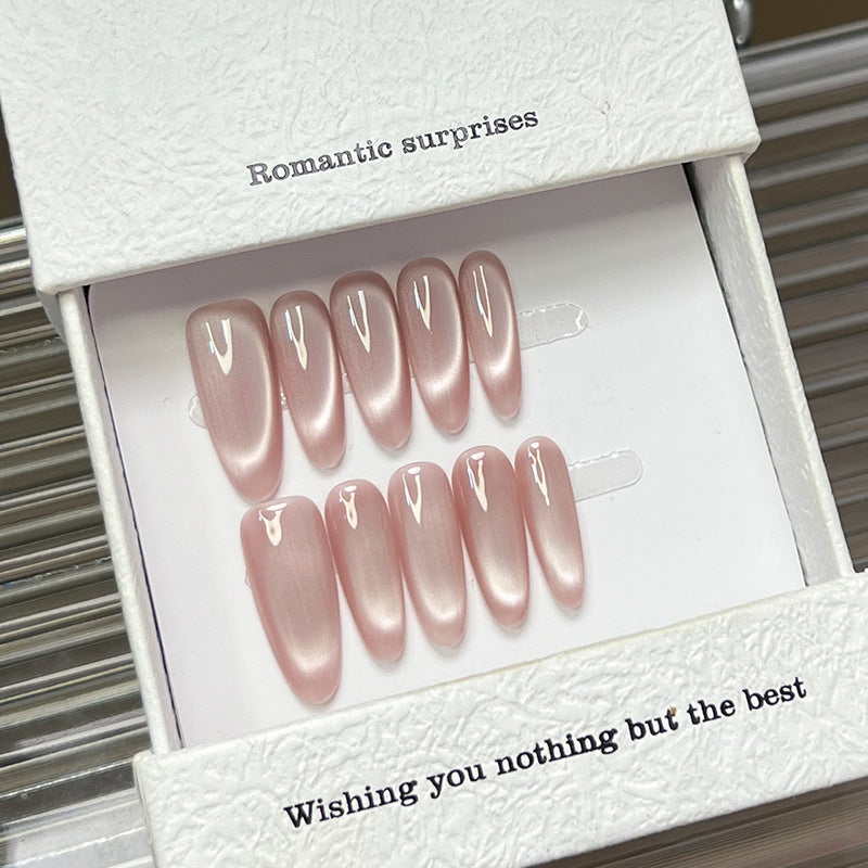 Glossy Gel Press-On Nail Set
