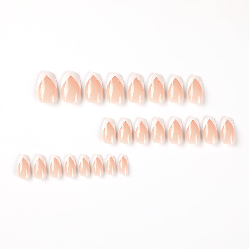 Elegant Artificial Nails with French Tip Stornfield