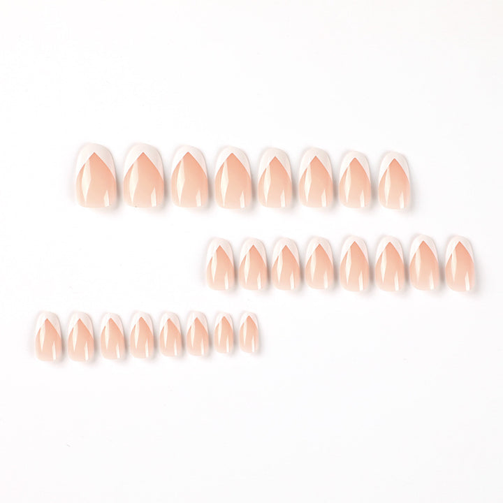 Elegant Artificial Nails with French Tip Stornfield