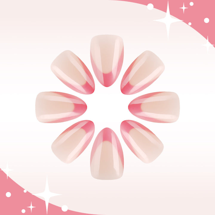 Stylish Almond-Shaped Press-On Nails Stornfield