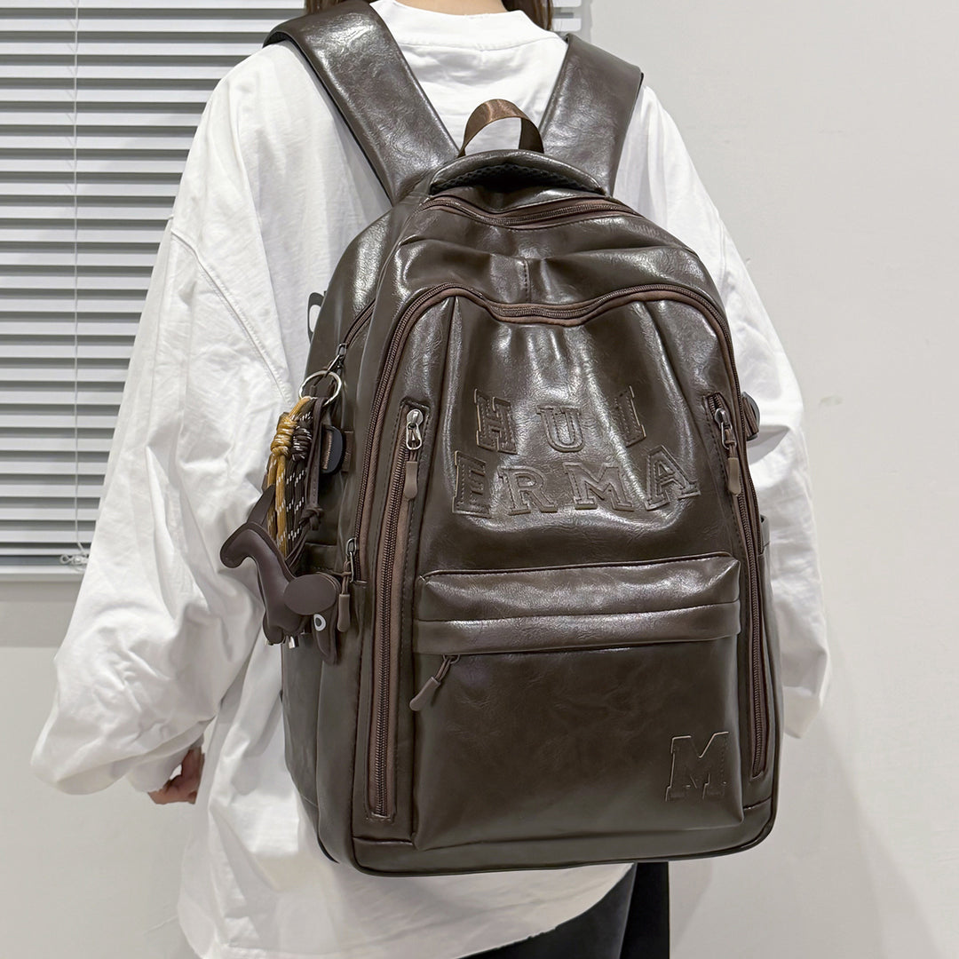 Premium Leather Backpack Stornfield