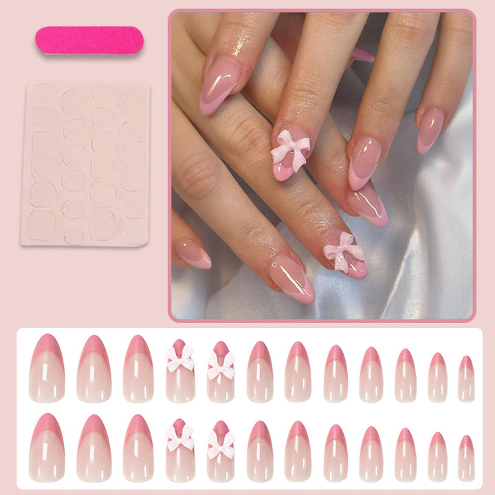 Artificial nail set with high-quality designs and elegant embellishments Stornfield