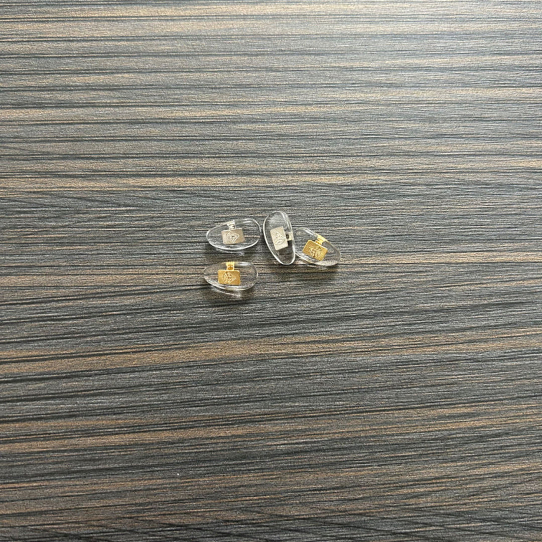 Eyewear Nose Pad Inserts with Gold Support Stornfield