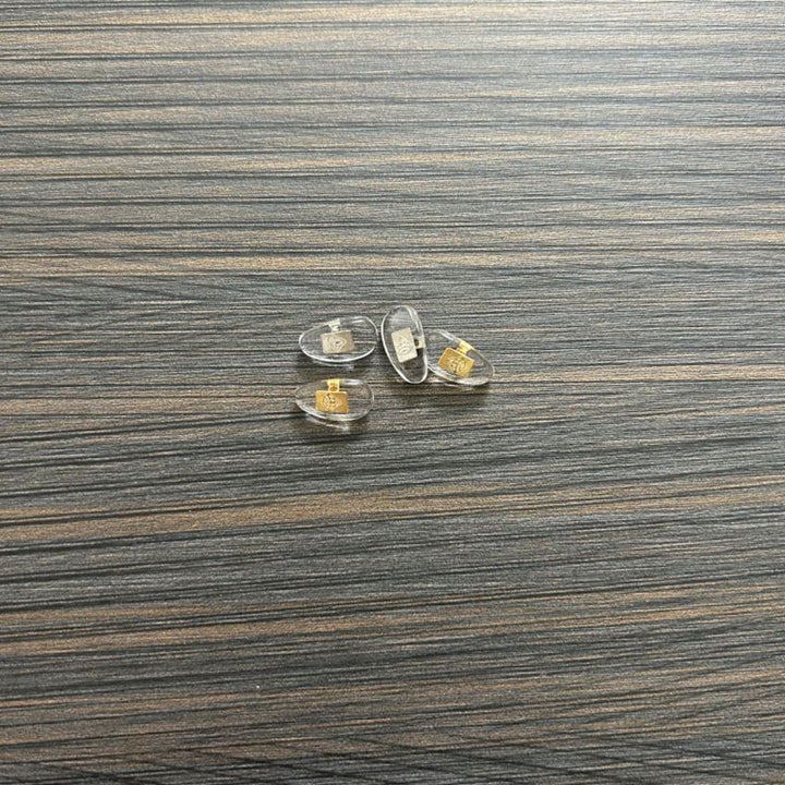 Eyewear Nose Pad Inserts with Gold Support Stornfield