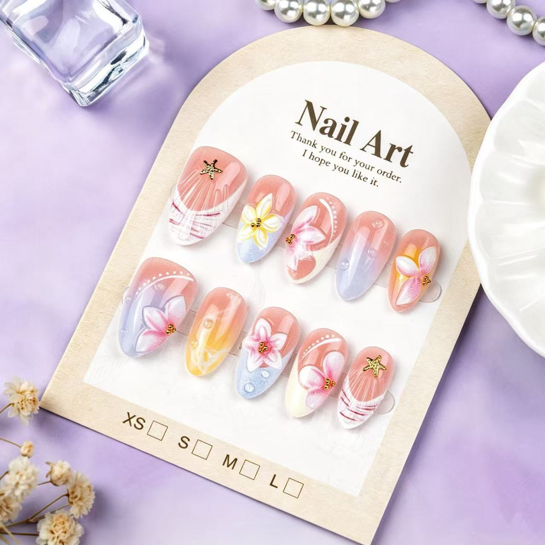 Artistic Floral Nail Art Tips Stornfield