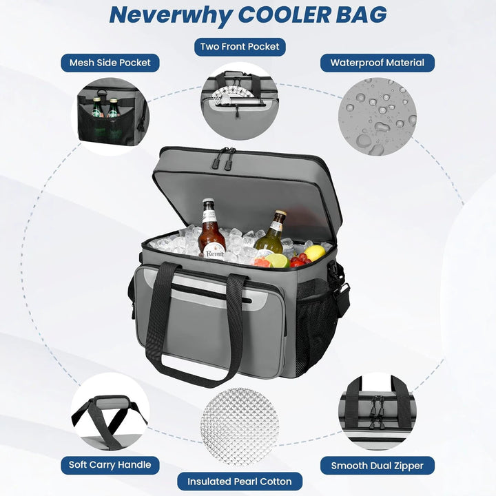Ladies multifunctional cooler bag with organizer Stornfield