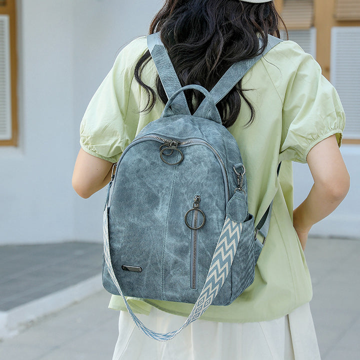 Versatile Textured Casual Backpack Stornfield
