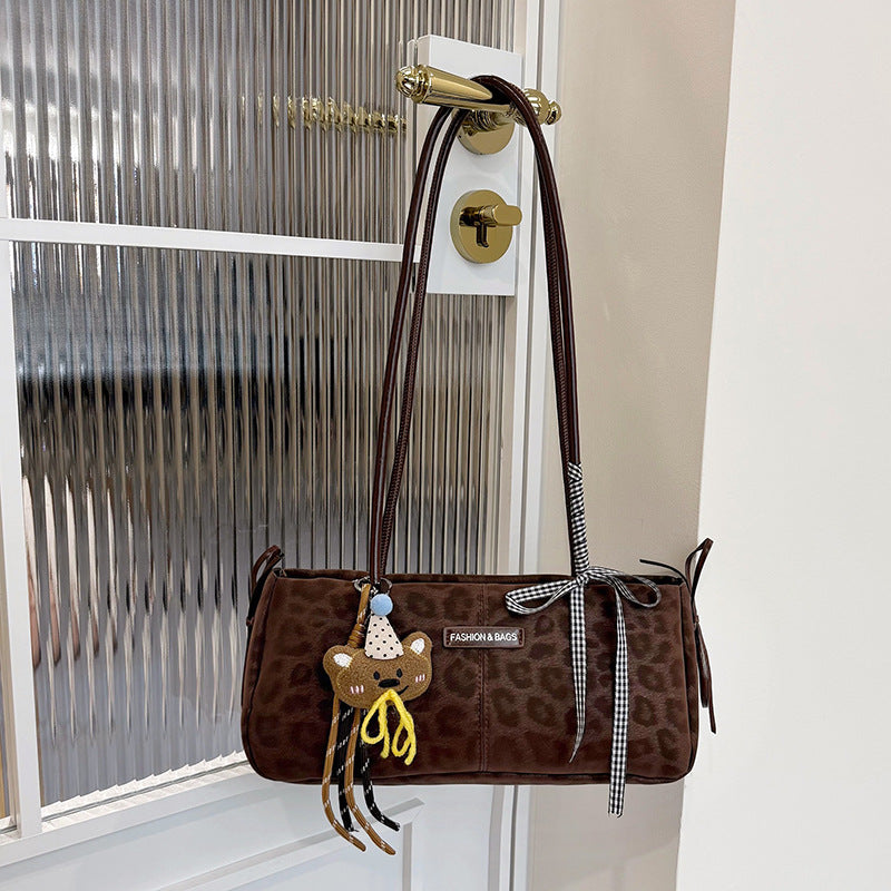 Stylish Animal Print Shoulder Bag