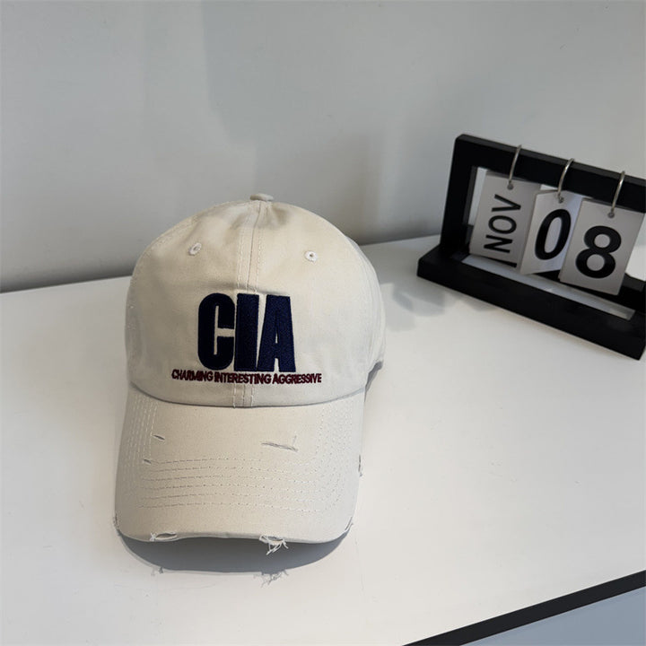 Men's Distressed Motivational Baseball Cap Stornfield