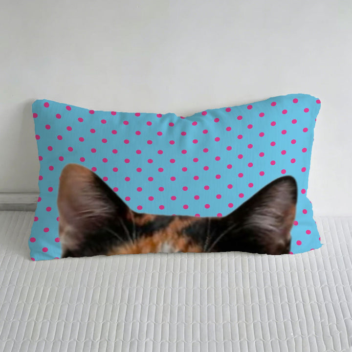 Fun Cat-Themed Decorative Pillow