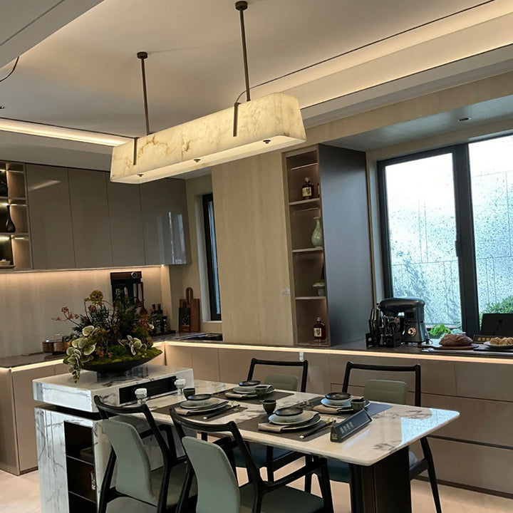 Elegant Marble Pendant Light
