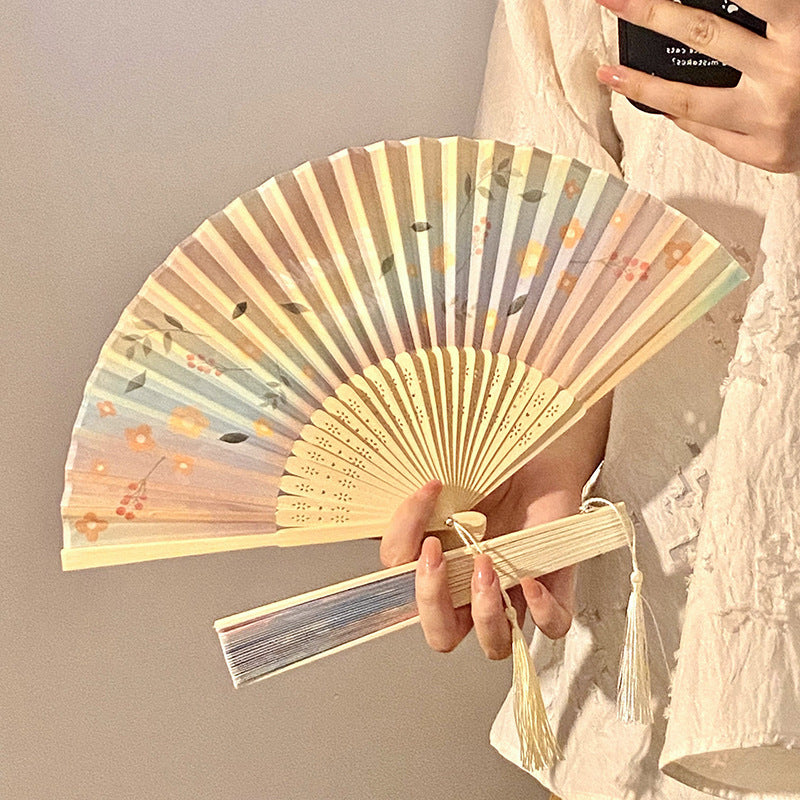 Hand fan made of high-quality natural material Stornfield