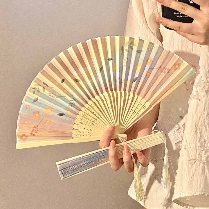 Hand fan made of high-quality natural material Stornfield
