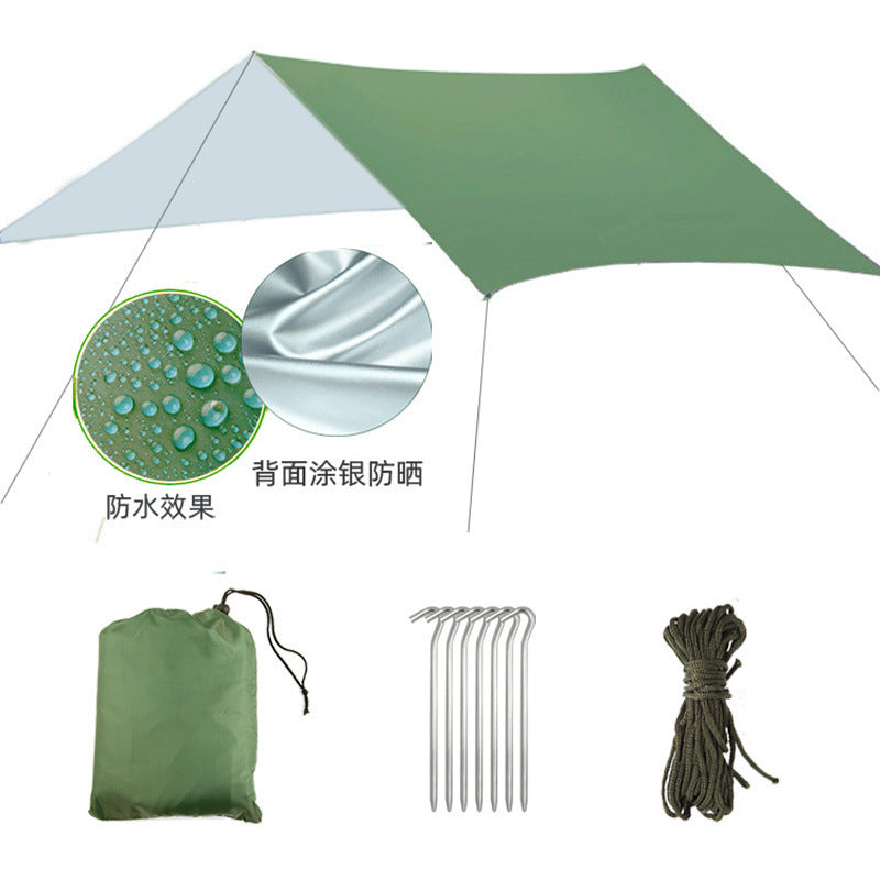 Waterproof Sun Sail With Robust Mounting Set Stornfield