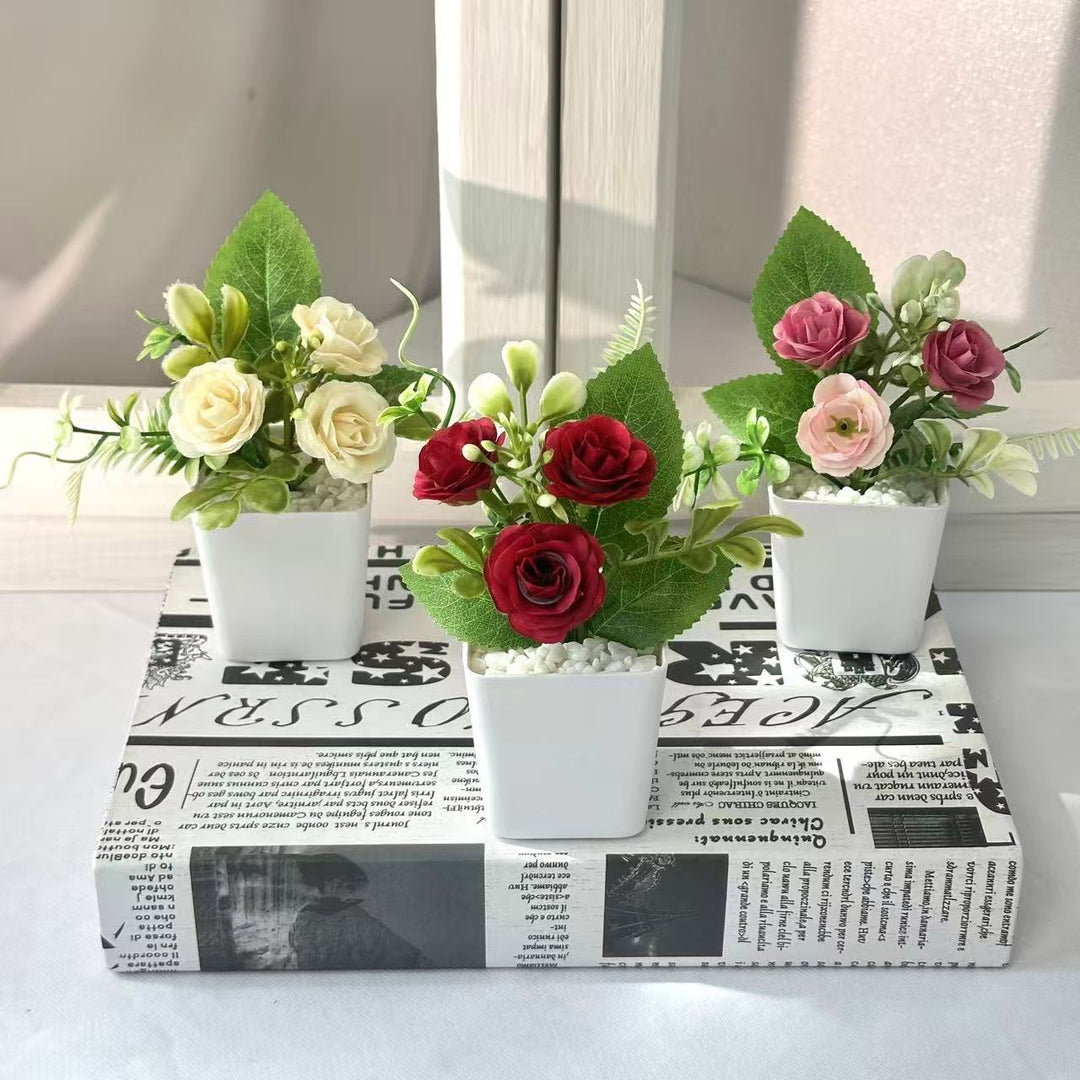 Artificial Orchid Plant for Indoor Decorative Display
