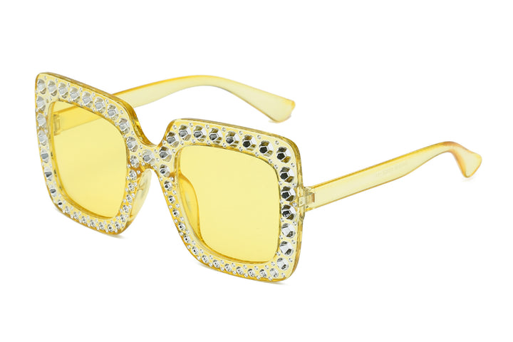 Oversized Decorative Frame Sunglasses Stornfield