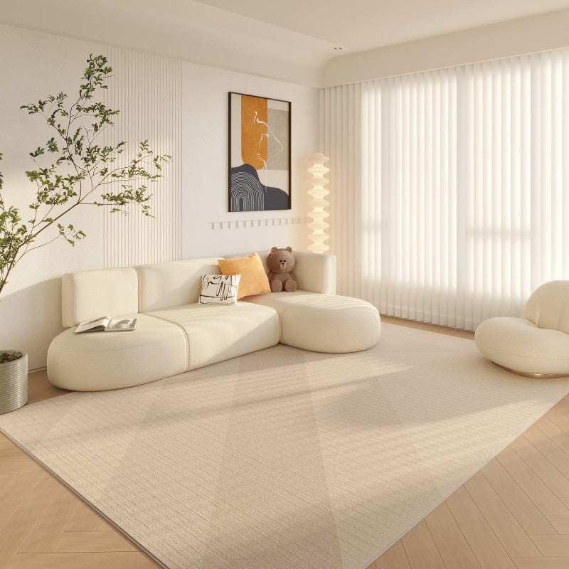 Textured Geometric Area Rug