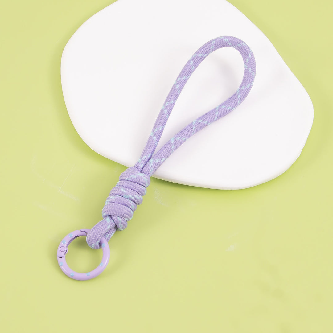 Durable Braided Paracord Keychain Loop Stornfield