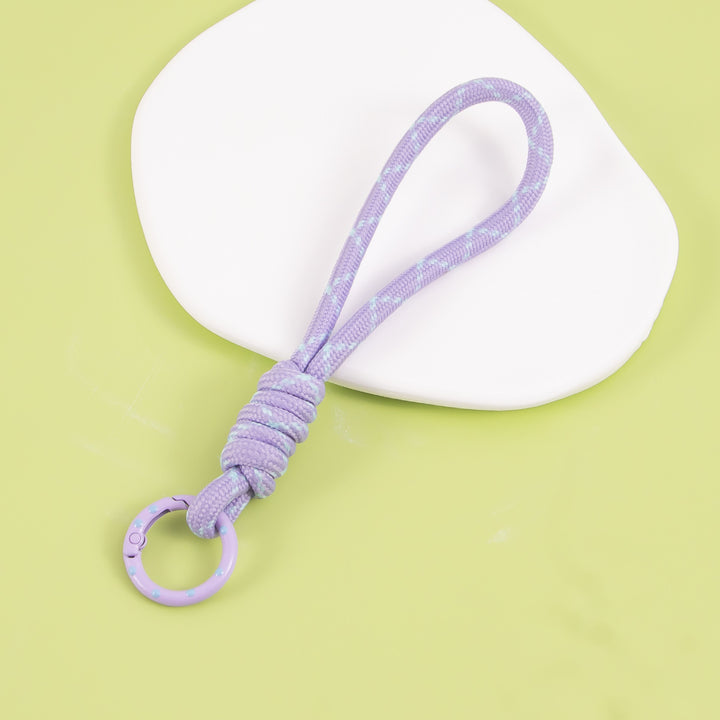 Durable Braided Paracord Keychain Loop Stornfield