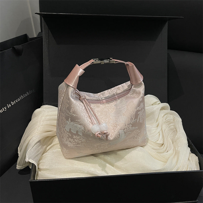 Elegant Textured Evening Handbag