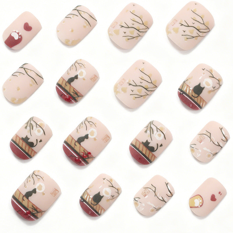 Artistic Cat Nail Set Stornfield