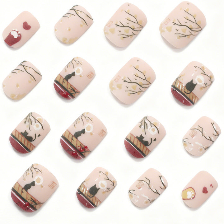 Artistic Cat Nail Set Stornfield