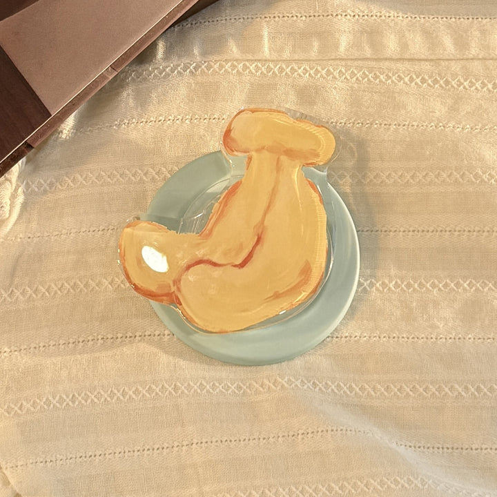 Creative ceramic coaster in figurative design Stornfield