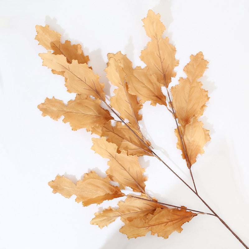 Elegant Faux Leaf Stem Arrangement