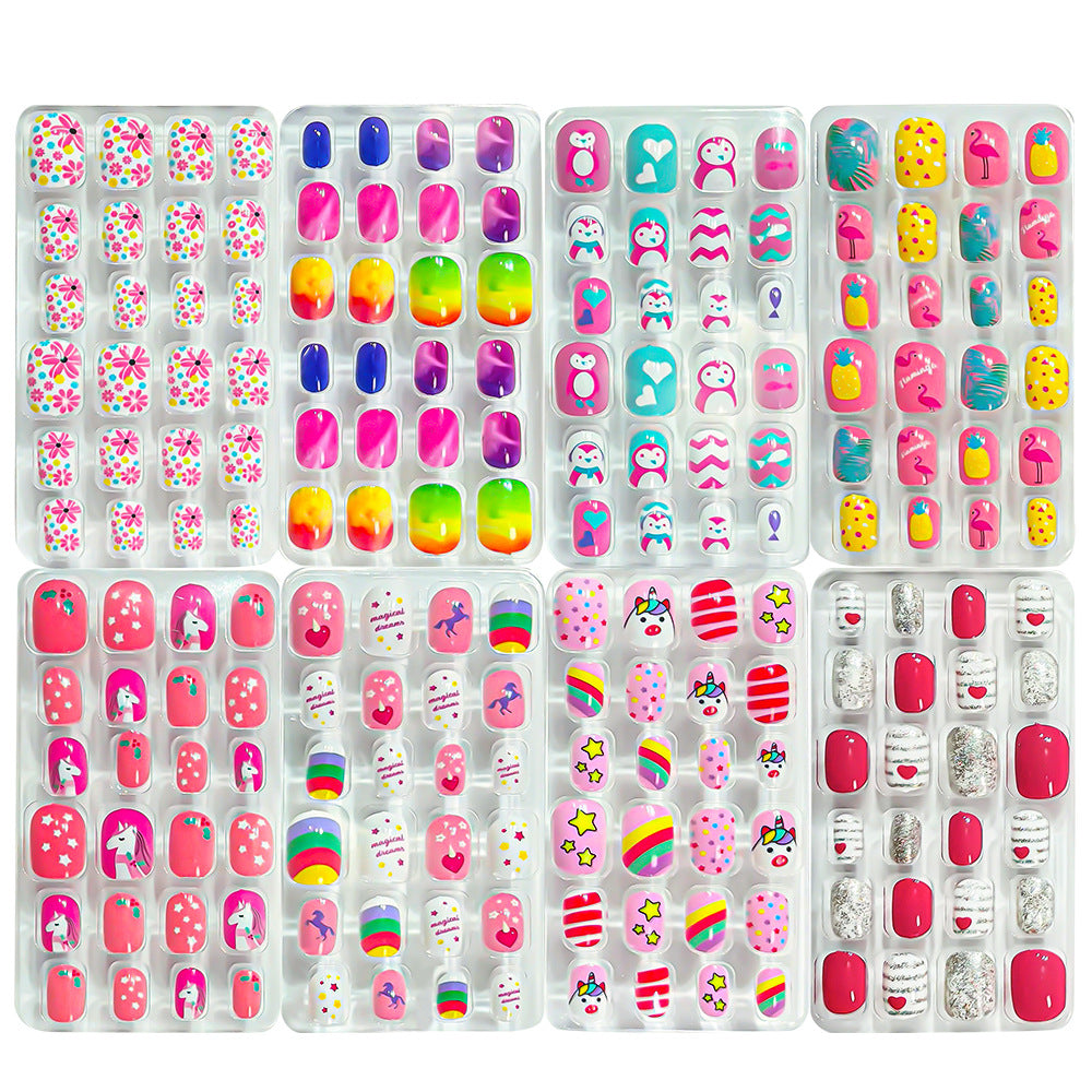 Creative Themed Press-On Nail Collection Stornfield