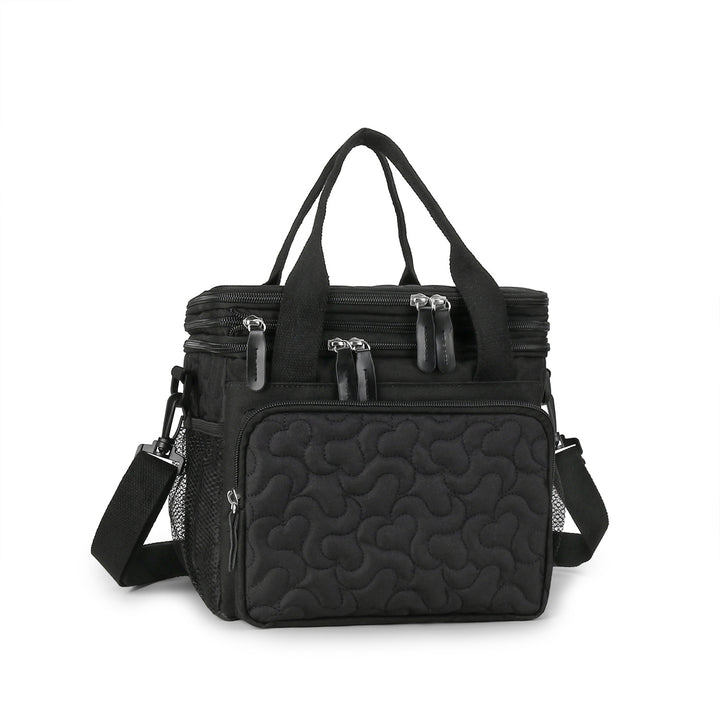 Cooler bag with insulated compartments and reinforced carrying system Stornfield