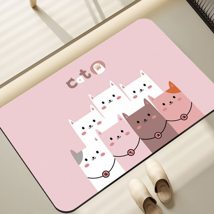 Cartoon Character Area Mat